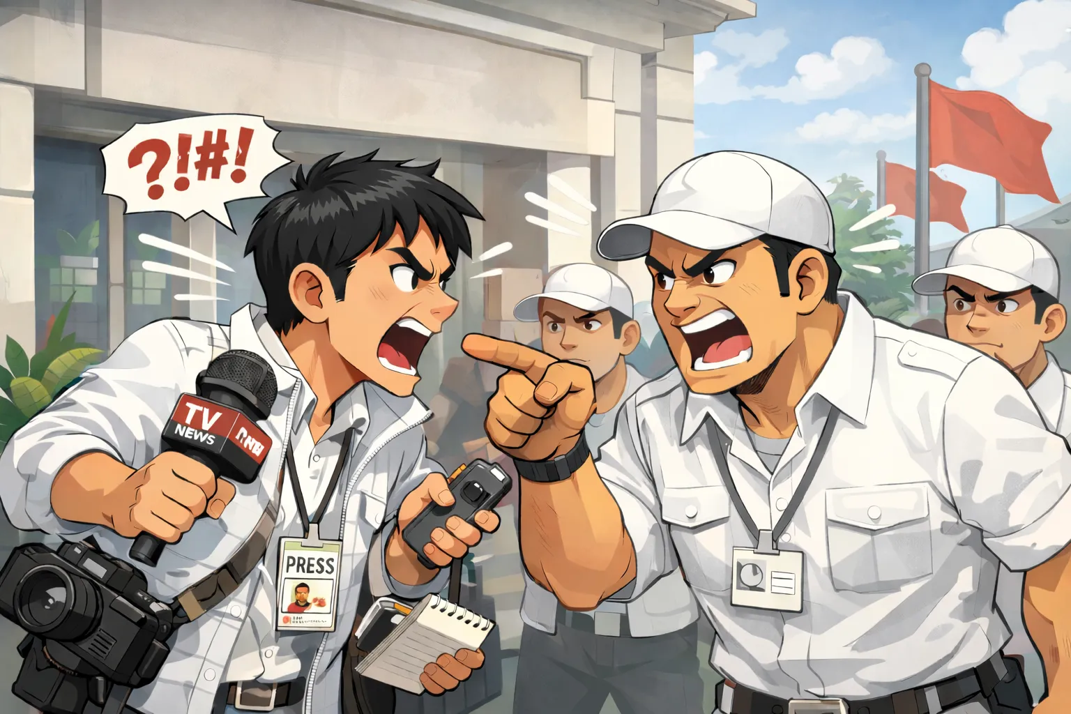 Ajudan Parpol Larang Wartawan Mendekat, Picu Sorotan Soal Kebebasan Pers