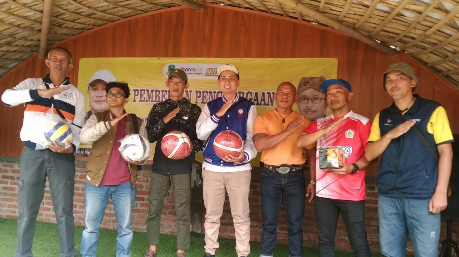 Kabid Boyo Bersama Para Atlet