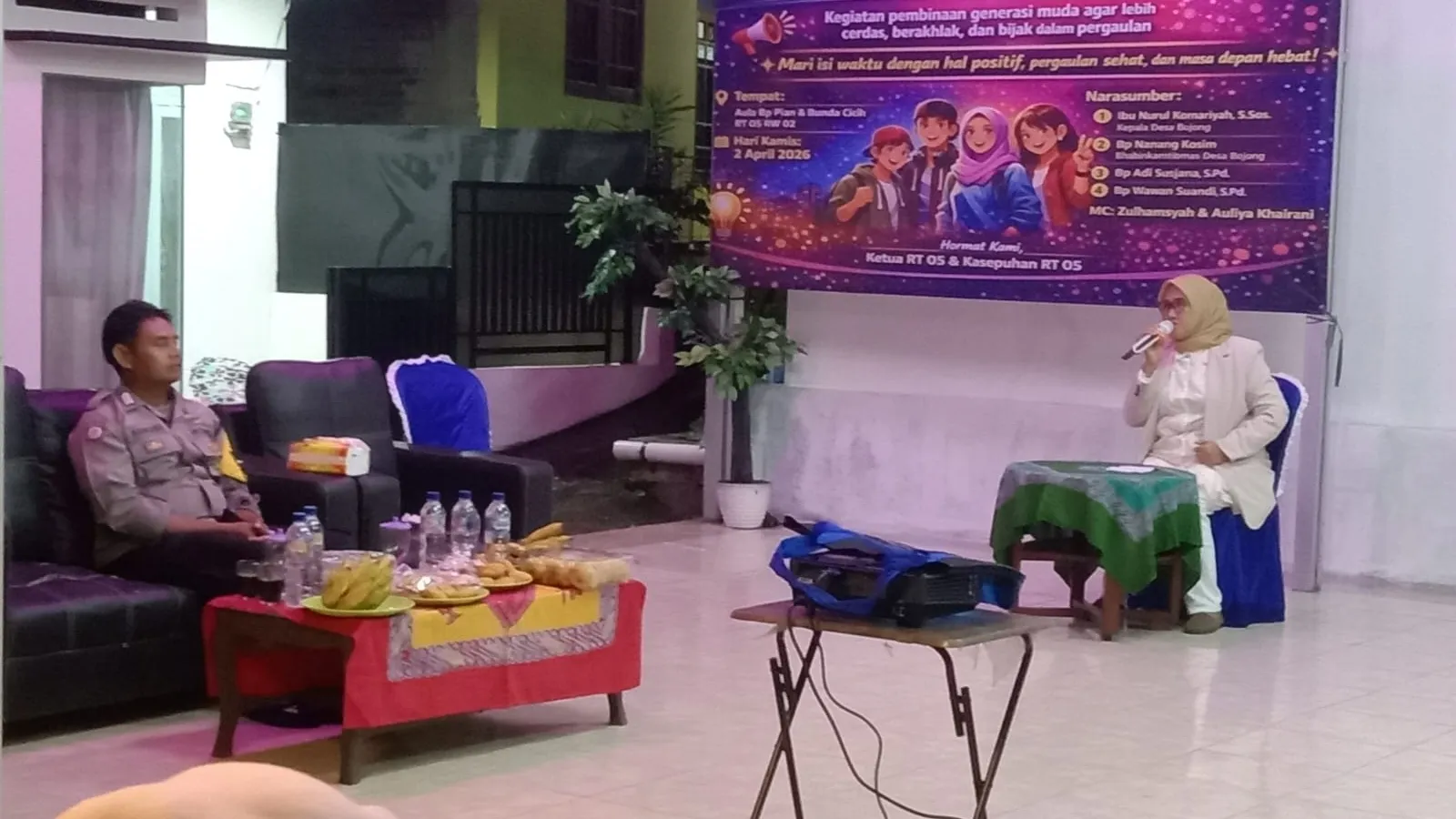 Nara Sumber Kepala Desa Nurul Komariyah Nanang Kosim