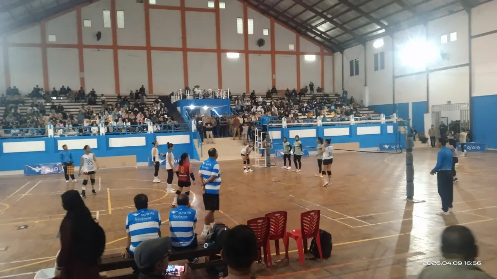 Pertandingan Volly Ball Wahana Ajaib Vs Mutiara Galuh