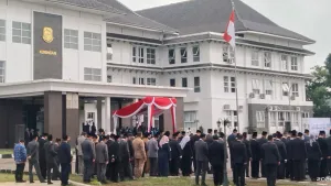 Bupati Kuningan Pimpin Upacara Harkitnas