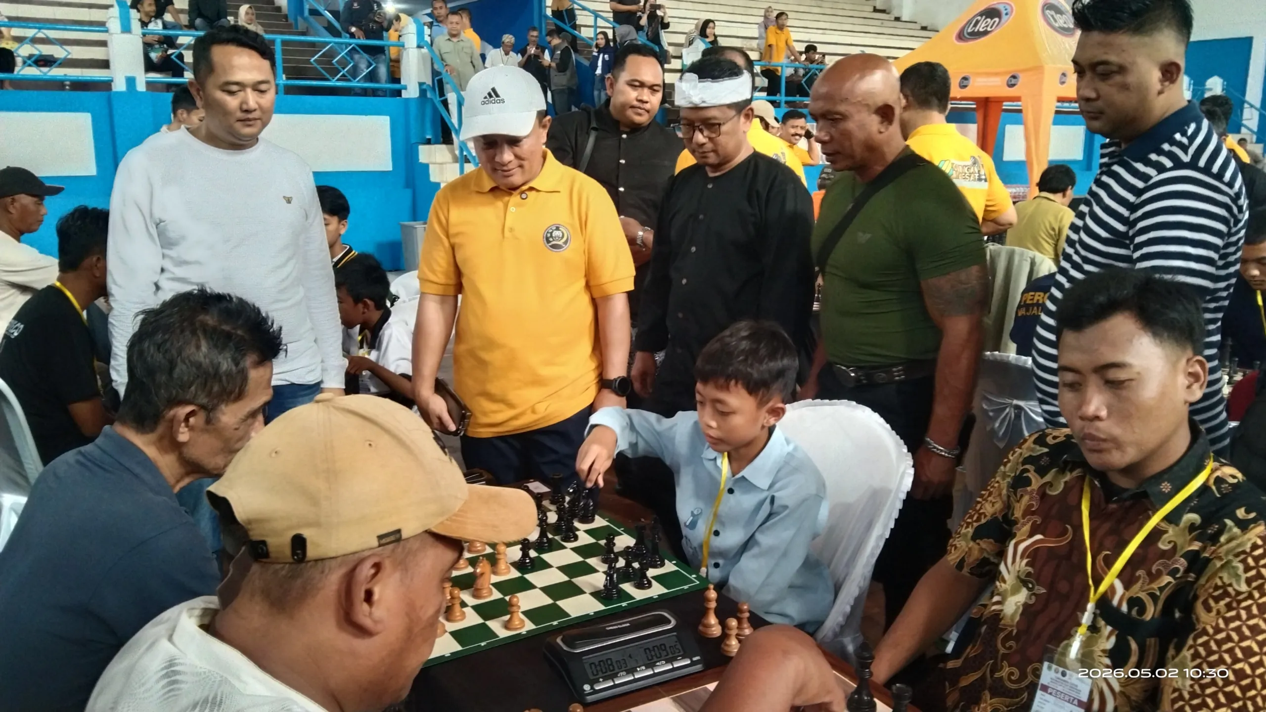 Bupati Kuningan Tinjau Turnamen Catur