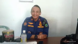 Kepala Uptd Damkar Kuningan . Andri Arga Kusuma Se