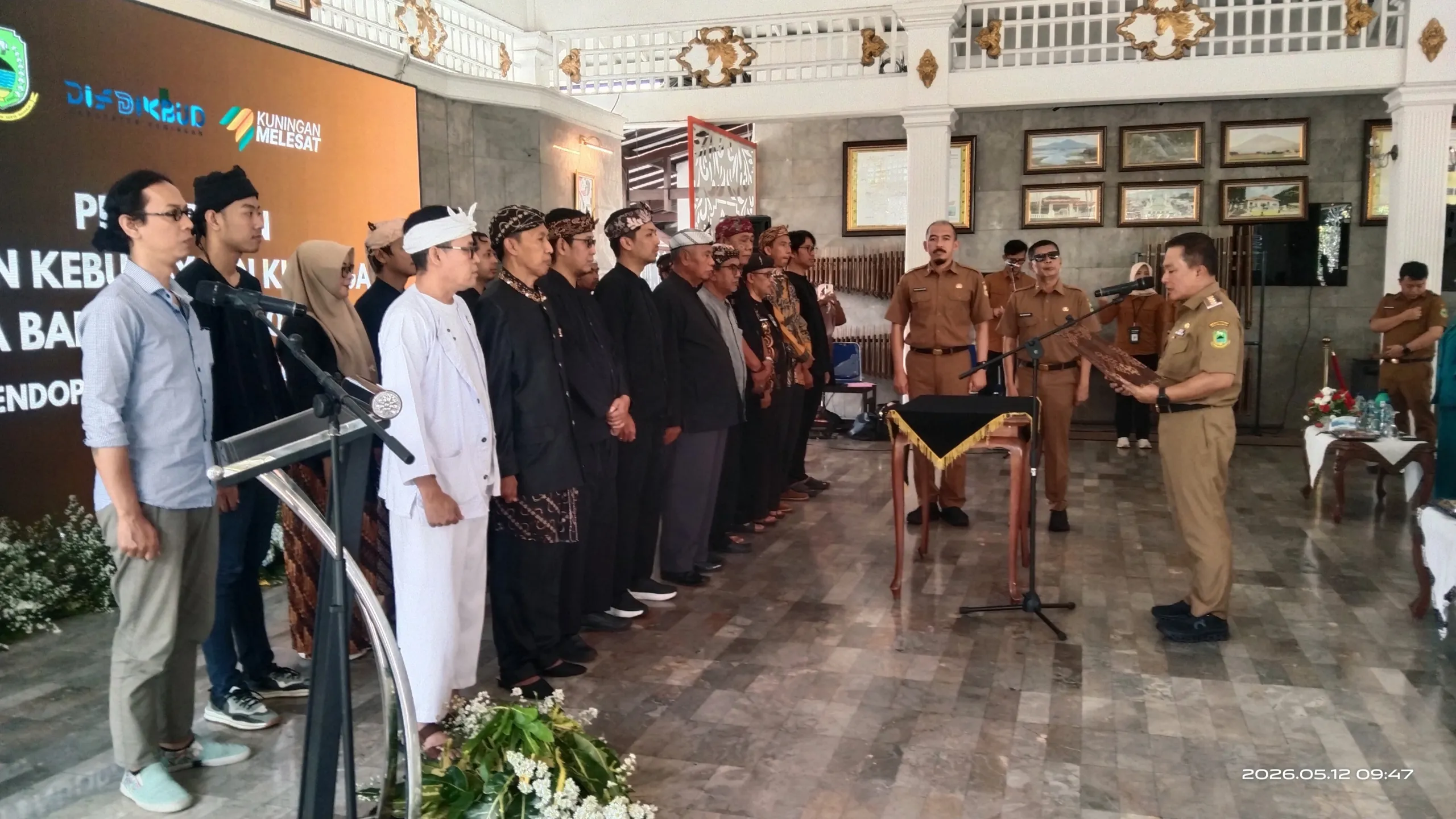 Pelantikan Dewan Kebudayaan Kuningan
