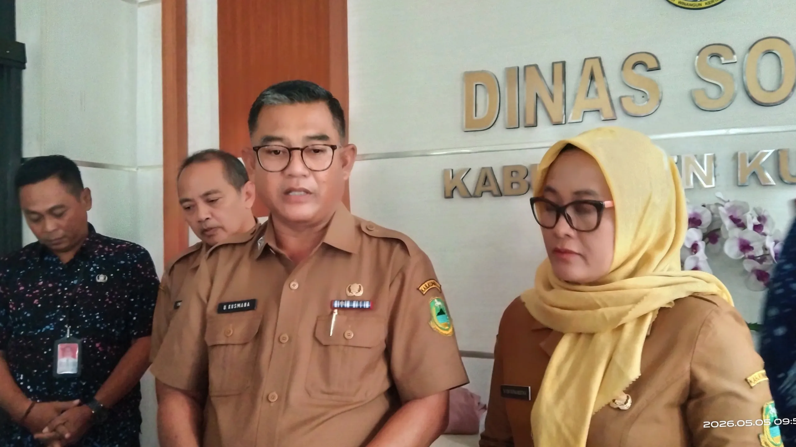 Sekda U. Kusmana Kadinsos Kabupaten Kuningan