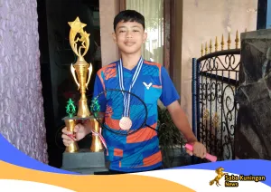 Jivanna, Atlet Bulu Tangkis Berprestasi Asal Bojong Ingin Bertemu Bupati” Sebelum Berangkat Tanding Polda Cup