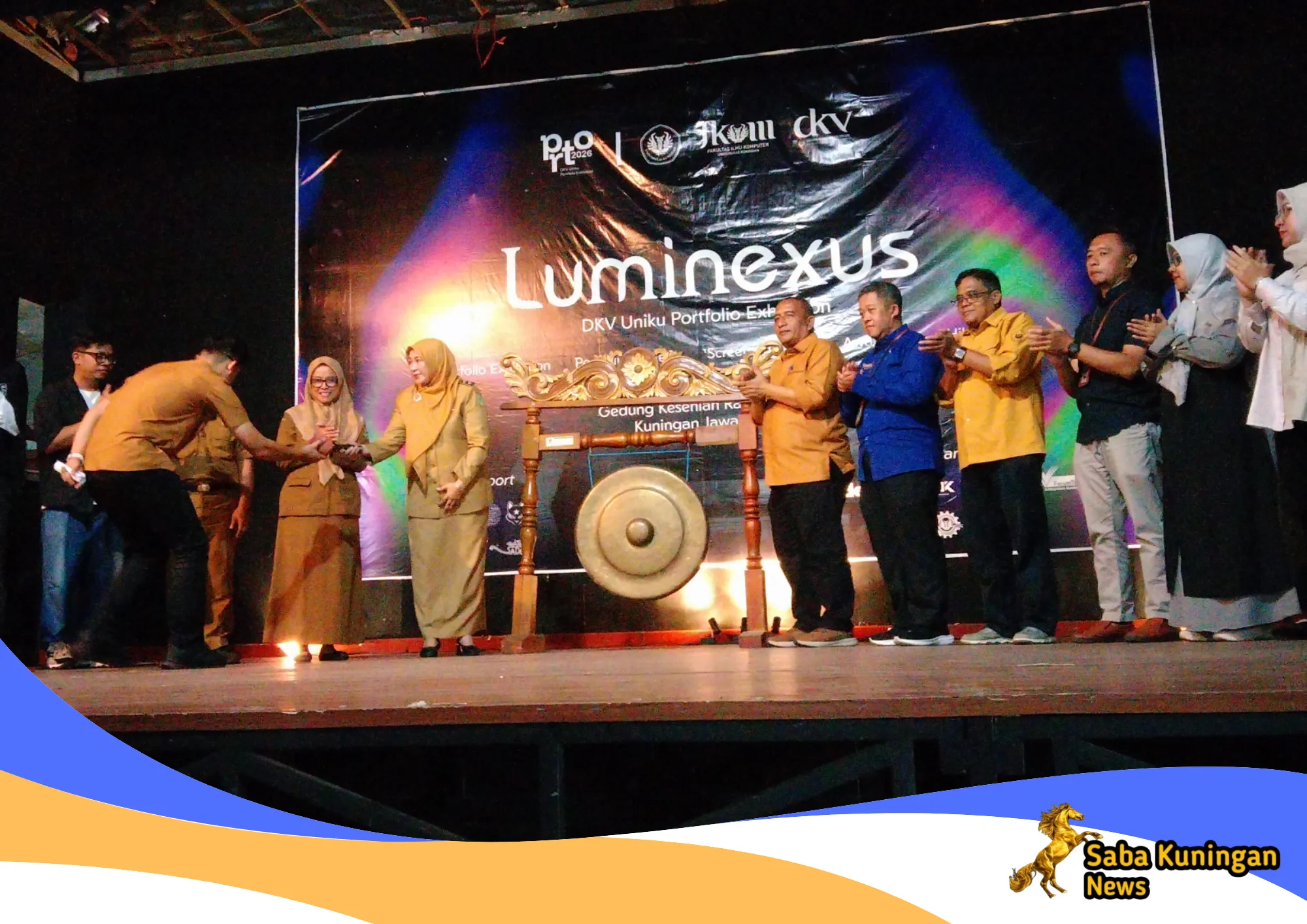 PEMBUKAAN PAMERAN PORTOFOLIO 2026 “LUMINEXUS”,WABUP TUTI:WADAH KREATIVITAS DAN INOVASI
