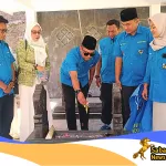 Tak Melupakan Sejarah, Pengurus KNPI Kabupaten Kuningan Ziarah ke Makam Ketua KNPI Pertama Almarhum Subandi di Cikaso