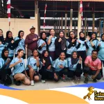 Kader PKK Desa Cilimus Sambut HUT RI ke-81 dengan Turnamen Bola Voli Antar-Dusun