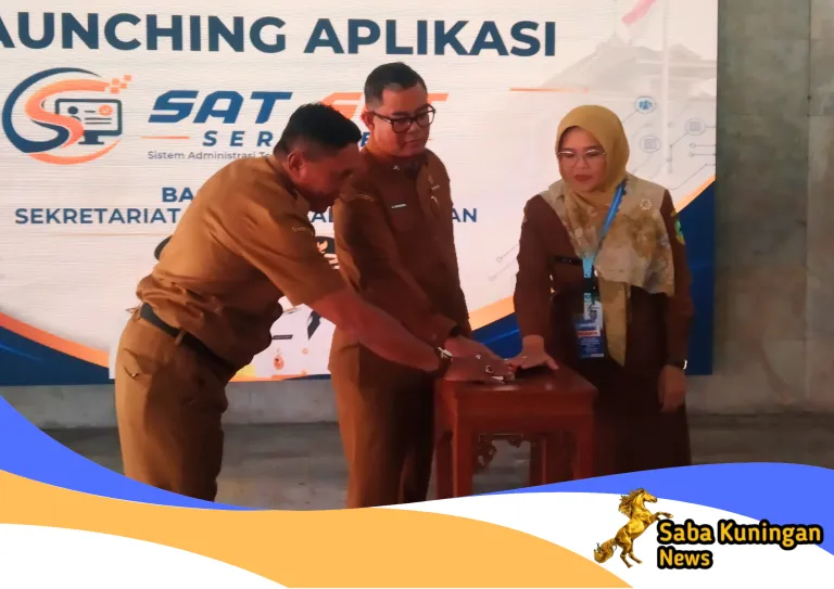 Launching SAT SET, Setda Kuningan Dorong Pelayanan Administrasi Lebih Cepat, Mudah, Transparan, dan Terintegrasi