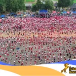 Ribuan Warga Meriahkan Senam Kemerdekaan Merah Putih di OSG, Semarakkan HUT RI ke-81