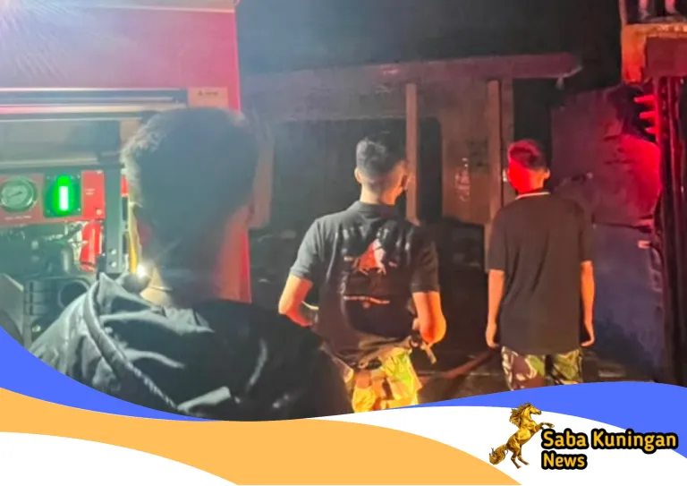 Pas 1 Tahun Pengabdian, Yonif TP 839/SA Bantu Padamkan Kebakaran Ruko di Pancalang