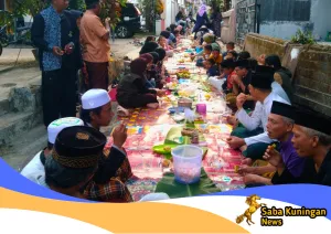 Syukuran Lembur:Warga Dusun Kliwon Blok Kramat Gelar Doa Bersama Dalam Tradisi Babarit