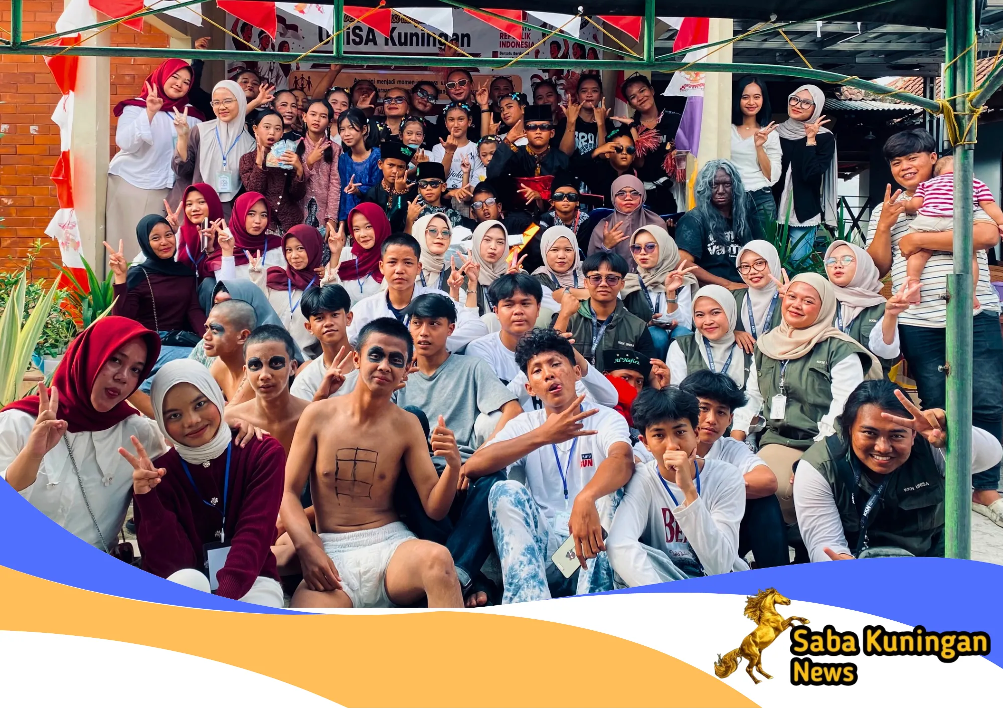 Gelak Tawa Warnai Semarak HUT RI ke-81 di Dusun Kliwon Blok Kramat Desa Cilimus