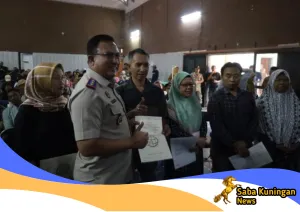 1.653 Sertifikat PTSL Diserahkan kepada Warga Cirendang,