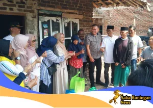 BUMELA Sambangi Lima Lansia di Pancalang, Wujud Kepedulian Pemerintah Kabupaten Kuningan