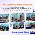 Pemdes Bojong Gelar Musrenbangdes 2027 dan Penyusunan DU-RKP 2028, Fokus Jalan Lingkungan, Pertanian, dan Rutilahu