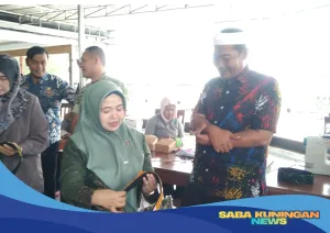 Komisi IV DPRD” Hj. Neneng : Apresiasi Kades Tambak Baya’Hanya 20 Hari Pelatihan Jahit Hasil Nya Rapih