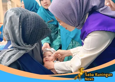 TP PKK dan Posyandu Kabupaten Kuningan Gencarkan Imunisasi Kejar, Lindungi Bayi dan Balita dari Penyakit Berbahaya
