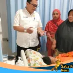 Siswa SD Korban Luka Bakar Dirawat di RSU Juanda, Kabid SD Surya Datangi dan Beri Dukungan
