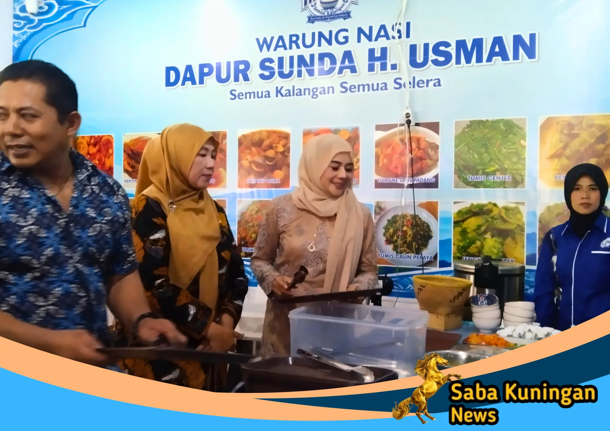 Dapur Sunda H. Usman Buka Cabang di Jalaksana, Dekat Wisata Cibulan, Sajikan Dengan Prasmanan