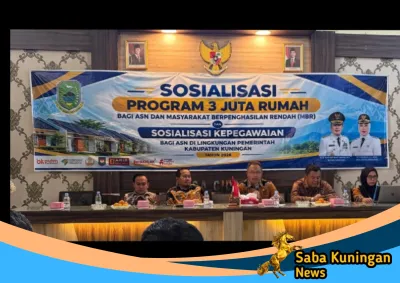 DISPERKIMTAN Kuningan Gencarkan Program 3 Juta Rumah, Cicilan Di Bawah Rp1 Juta untuk ASN dan Masyarakat